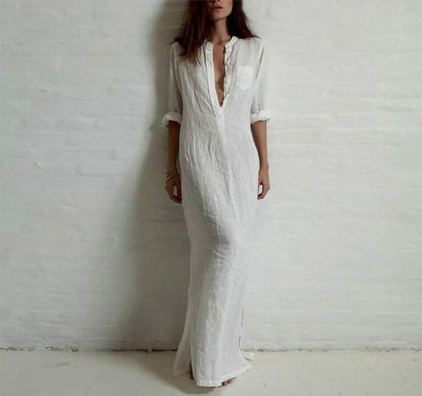 women boho dress robe female maxi dress 2020 summer long shirt plus size 5xl elegant ladies long sleeve v neck retro gowns1526400, Black;gray
women boho dress robe female maxi dress 2020 summer long shirt plus size 5xl elegant ladies long sleeve v neck retro gowns1526400, Black;gray