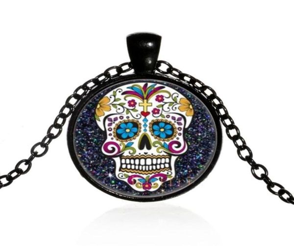 pendant necklaces mexican sugar skull day of the dead necklace black chain skeleton glass jewelry classic xl15265710289612350, Silver
pendant necklaces mexican sugar skull day of the dead necklace black chain skeleton glass jewelry classic xl15265710289612350, Silver
