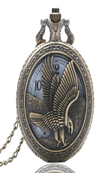 vivintage 3d flying eagle cover quartz pocket watch bronze hawk wing necklace chain clock souvenir gifts for men women9973421, Slivery;golden
vivintage 3d flying eagle cover quartz pocket watch bronze hawk wing necklace chain clock souvenir gifts for men women9973421, Slivery;golden