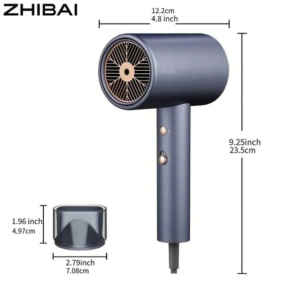 1800w professional ionic hair dryer - perfect christmas gift for family & salon use with 3 heat & 2 speed settings
1800w professional ionic hair dryer - perfect christmas gift for family & salon use with 3 heat & 2 speed settings