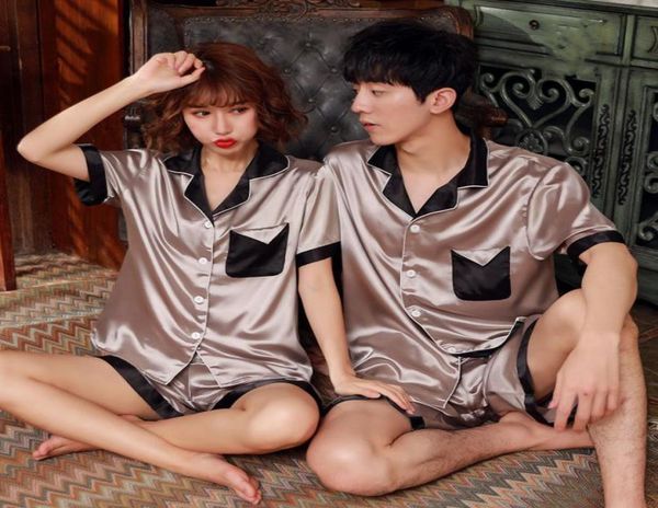 mens short pajamas set silk satin pyjams unit summer nightwear pockets couple sleepwear male lounge home suit women xxl xxxl4343807, Black;brown
mens short pajamas set silk satin pyjams unit summer nightwear pockets couple sleepwear male lounge home suit women xxl xxxl4343807, Black;brown