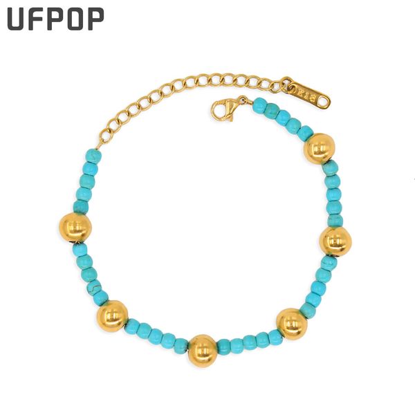 wedding jewelry sets turquoise blue vintage beads handmade chain set stainless steel waterproof fashion boho 230809, Slivery;golden
wedding jewelry sets turquoise blue vintage beads handmade chain set stainless steel waterproof fashion boho 230809, Slivery;golden