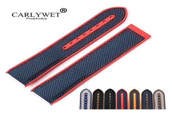 carlywet 20 22mm whole rubber silicone with nylon replacement watch band strap belt5687908, Black;brown
carlywet 20 22mm whole rubber silicone with nylon replacement watch band strap belt5687908, Black;brown