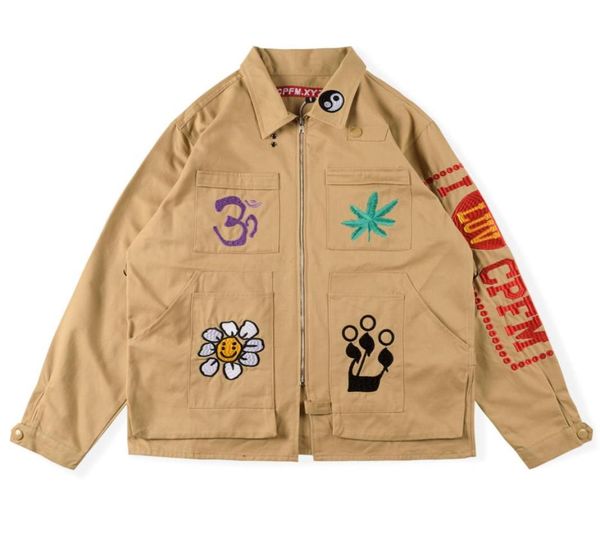 men khaki jackets high 1 qaulity embroidery hip hop coats men039s zipper jacket fashion casual outwear 6961233, Black;brown
men khaki jackets high 1 qaulity embroidery hip hop coats men039s zipper jacket fashion casual outwear 6961233, Black;brown
