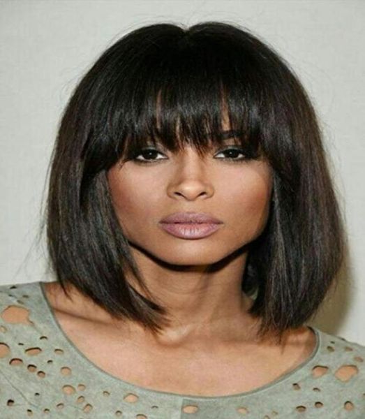 oulaer peruvian human hair full lace bob silky straight wigs with bangs for balck women bob human hair wigs lace front31803388520914, Black;brown
oulaer peruvian human hair full lace bob silky straight wigs with bangs for balck women bob human hair wigs lace front31803388520914, Black;brown