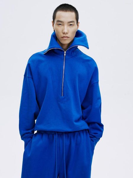 men's hoodies hip-hop hight street fleece sweatshirts 2023 runway luxury european design party style clothing, Black
men's hoodies hip-hop hight street fleece sweatshirts 2023 runway luxury european design party style clothing, Black