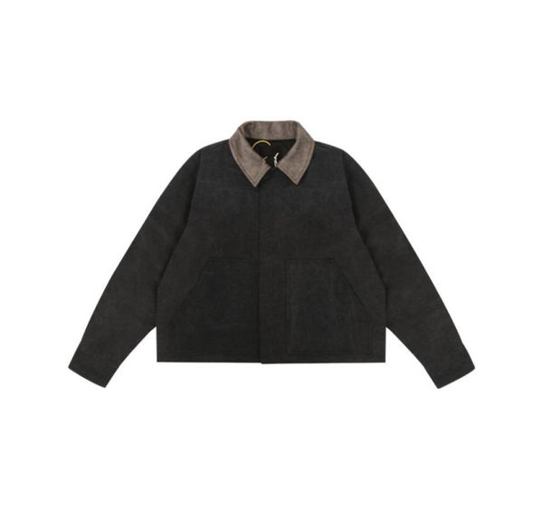 2022 7th autumn winter europe oversize usa lapel cotton jacket classic zipper casual high street outwear coat20541904148177, Black;brown
2022 7th autumn winter europe oversize usa lapel cotton jacket classic zipper casual high street outwear coat20541904148177, Black;brown