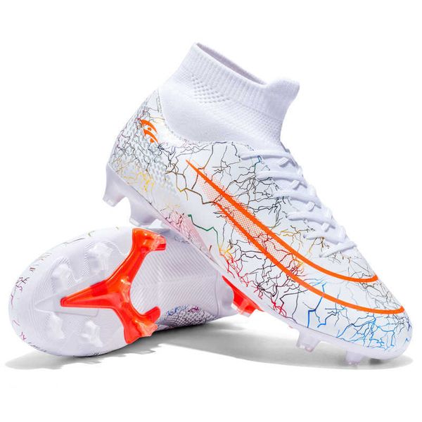 2023 new womens mens comfortable football boots white black blue tf ag soccer shoes high youth training shoes size 35-45
2023 new womens mens comfortable football boots white black blue tf ag soccer shoes high youth training shoes size 35-45