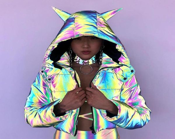 shiny iridescent reflective puffer jacket horn hooded warm parka cropped bubble coat women clothes 2019 winter3847516, Black;brown
shiny iridescent reflective puffer jacket horn hooded warm parka cropped bubble coat women clothes 2019 winter3847516, Black;brown