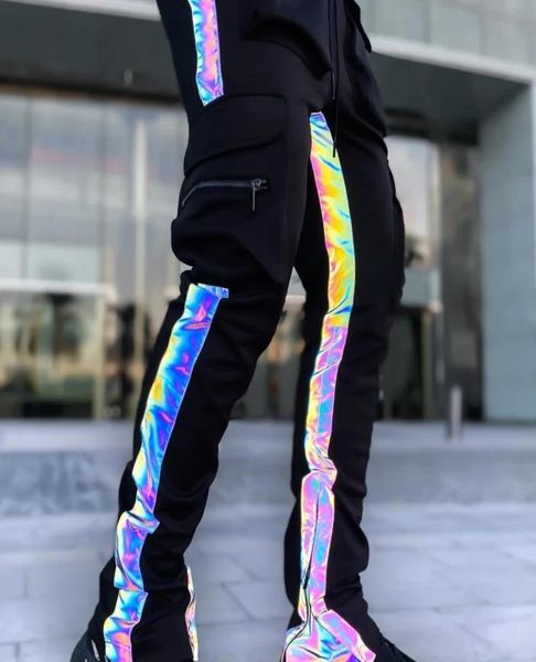clothing men cargo pants casual jogger man fashion trouser streetwear male pantalon homme night running reflective pencil pants6148344, Black
clothing men cargo pants casual jogger man fashion trouser streetwear male pantalon homme night running reflective pencil pants6148344, Black