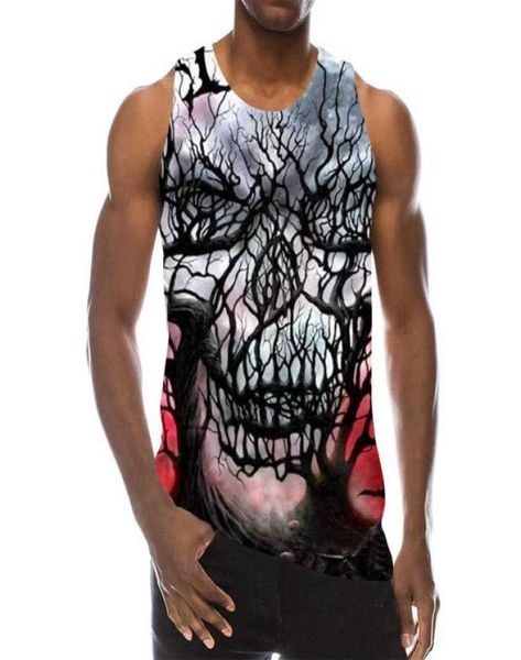 men graphic tank round neck 3d print sleeveless daily black abstract skull tees 2106187053365, White;black
men graphic tank round neck 3d print sleeveless daily black abstract skull tees 2106187053365, White;black