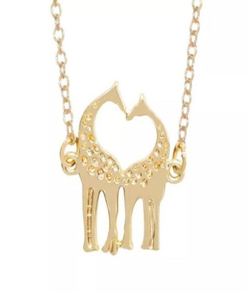 10pcs cute heart loving giraffes necklace simple lovely twin baby deer necklace animal jewelry for couples1805898, Silver
10pcs cute heart loving giraffes necklace simple lovely twin baby deer necklace animal jewelry for couples1805898, Silver
