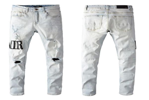 pop luxury brand designer mens jeans casual letter printed white color jean ripped holes skinny motorcycle denim pants2694331, Blue
pop luxury brand designer mens jeans casual letter printed white color jean ripped holes skinny motorcycle denim pants2694331, Blue