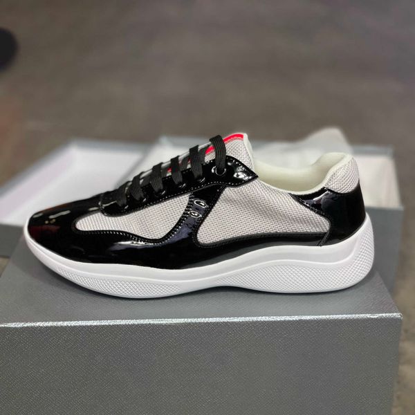 men americas cup xl leather sneakers designer patent leather flat trainers black mesh lace-up casual shoes outdoor runner trainers sport sho
men americas cup xl leather sneakers designer patent leather flat trainers black mesh lace-up casual shoes outdoor runner trainers sport sho