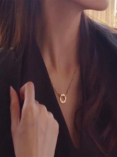 fashion designer necklace love clavicle necklaces double chain circle pendant for men women lovers couple gift3028698, Silver
fashion designer necklace love clavicle necklaces double chain circle pendant for men women lovers couple gift3028698, Silver