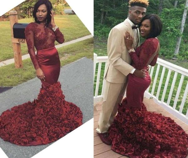 elegant burgundy mermaid prom dresses 2023 long sleeve open back court train evening party gowns with flowers robe de soiree7217746, Black
elegant burgundy mermaid prom dresses 2023 long sleeve open back court train evening party gowns with flowers robe de soiree7217746, Black