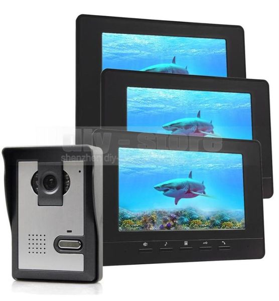 7inch video intercom video door phone doorbell ir night vision camera 3 monitors 800 x 480 black332s2029368
7inch video intercom video door phone doorbell ir night vision camera 3 monitors 800 x 480 black332s2029368