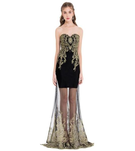 angelfashions women strapless embroidery lace sheer illusion column maxi party dresses prom gowns for women 18978373188168743, Black
angelfashions women strapless embroidery lace sheer illusion column maxi party dresses prom gowns for women 18978373188168743, Black
