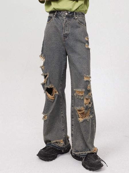 mens jeans four seasons summer casual men korean fashion personality straight pants retro trousers ins jeans 230809, Blue
mens jeans four seasons summer casual men korean fashion personality straight pants retro trousers ins jeans 230809, Blue