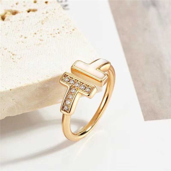 famous brand double t ring fashion and atmosphere beimu beidiamond head gifts to friends, Silver
famous brand double t ring fashion and atmosphere beimu beidiamond head gifts to friends, Silver