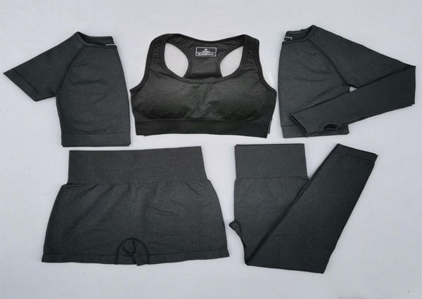 235pcs women vital seamless yoga set fitness short sleeve long crop shirts running leggings shorts workout clothes gym set3721317, White;red
235pcs women vital seamless yoga set fitness short sleeve long crop shirts running leggings shorts workout clothes gym set3721317, White;red
