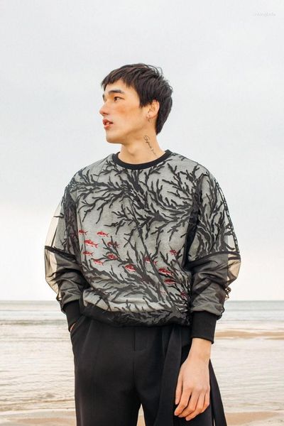 men's hoodies loose coats harajuku fashion & sweatshirts 2023 runway luxury european design party style clothing, Black
men's hoodies loose coats harajuku fashion & sweatshirts 2023 runway luxury european design party style clothing, Black