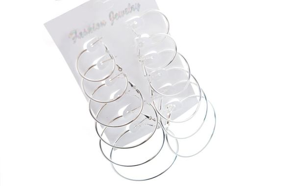 6 pairset vintage gold color big circle hoop earrings for women steampunk ear clip party jewelry accessories gift2592217, Golden;silver
6 pairset vintage gold color big circle hoop earrings for women steampunk ear clip party jewelry accessories gift2592217, Golden;silver