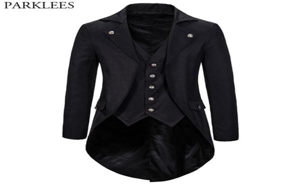 gothic victorian tailcoat jacket men steampunk medieval cosplay costume male pirate viking renaissance formal tuxedo coats 2xl y209956292, White;black
gothic victorian tailcoat jacket men steampunk medieval cosplay costume male pirate viking renaissance formal tuxedo coats 2xl y209956292, White;black