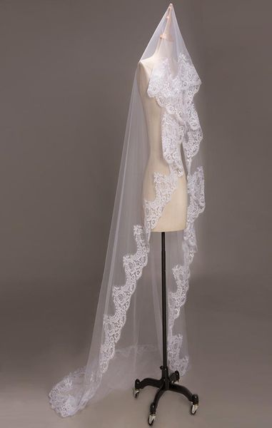2019 3m 1t long whiteivory bridal veils lace applique edge cathedral length wedding bride veil without comb cpa068 1431015, Black
2019 3m 1t long whiteivory bridal veils lace applique edge cathedral length wedding bride veil without comb cpa068 1431015, Black