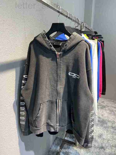 women's hoodies & sweatshirts designer correct version 22 new sleeve embroidery bb letter rework old fleece zipper hoodie coat tm4l, Black
women's hoodies & sweatshirts designer correct version 22 new sleeve embroidery bb letter rework old fleece zipper hoodie coat tm4l, Black