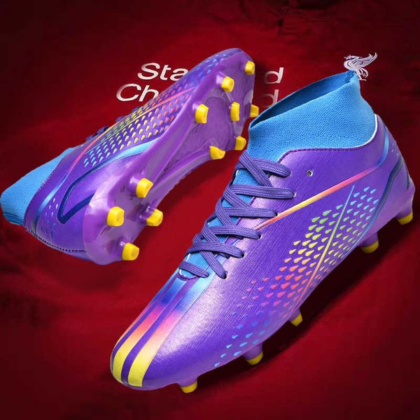 youth mens football boots tf ag purple black white blue soccer shoes fashion sneakers youth long nail training shoes
youth mens football boots tf ag purple black white blue soccer shoes fashion sneakers youth long nail training shoes