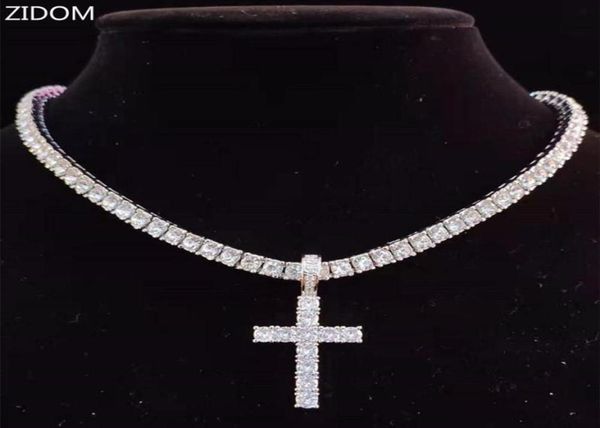pendant necklaces men women hip hop cross necklace with 4mm zircon tennis chain iced out bling hiphop jewelry fashion gift280n1576790, Silver
pendant necklaces men women hip hop cross necklace with 4mm zircon tennis chain iced out bling hiphop jewelry fashion gift280n1576790, Silver