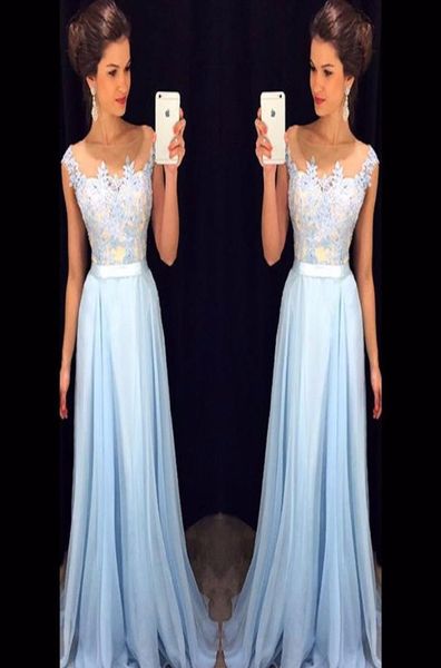 blue lace appliques long prom dresses scoop neck floor length chiffon evening party dress party elegant formal dress7317705, Black
blue lace appliques long prom dresses scoop neck floor length chiffon evening party dress party elegant formal dress7317705, Black