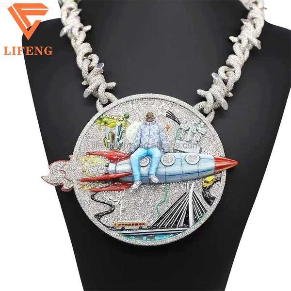lifeng jewelry moissanite 14k/18k gold plated vvs 925 sterling silver full ice out hip hop necklace custom pendant
lifeng jewelry moissanite 14k/18k gold plated vvs 925 sterling silver full ice out hip hop necklace custom pendant