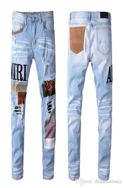 new mens distressed ripped biker jeans slim fit motorcycle biker denim for men fashion designer hip hop mens jeans9781247, Blue
new mens distressed ripped biker jeans slim fit motorcycle biker denim for men fashion designer hip hop mens jeans9781247, Blue