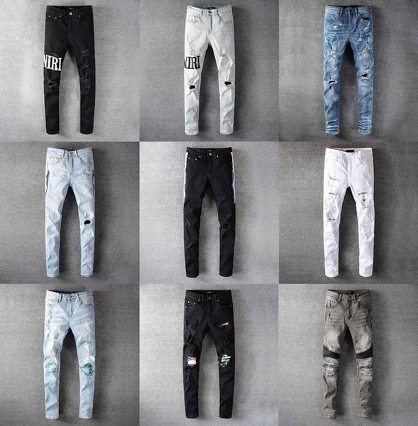 2020 r mens amirl jeans rock motocycle luxury denim men fashion streetwear biker man popular hip hop pants4858151, Blue
2020 r mens amirl jeans rock motocycle luxury denim men fashion streetwear biker man popular hip hop pants4858151, Blue