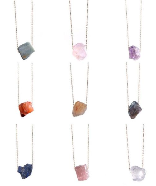irregular natural crystal stone handmade chain pendant necklaces for women men party club fashion jewelry1021237, Silver
irregular natural crystal stone handmade chain pendant necklaces for women men party club fashion jewelry1021237, Silver