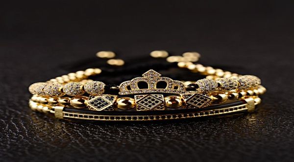 luxury cz king crown charm men039s copper bead macrame bracelets fashion geometric long tube set braceletsbangles for women y24030865, Black
luxury cz king crown charm men039s copper bead macrame bracelets fashion geometric long tube set braceletsbangles for women y24030865, Black