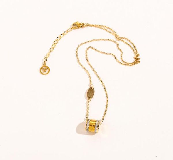 luxury fashion women designer necklace choker chain crystal 18k gold plated stainless steel letter pendants necklaces statement we1500284, Silver
luxury fashion women designer necklace choker chain crystal 18k gold plated stainless steel letter pendants necklaces statement we1500284, Silver