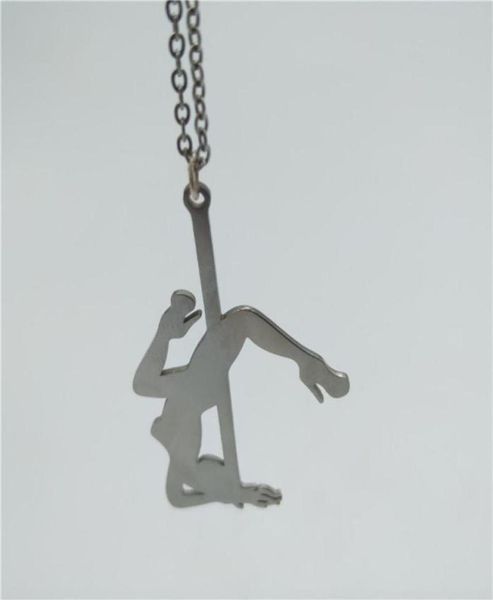 pendant necklaces stainless steel pole dancer strip silhouette gift for bachelorette party women jewellery62318948371515, Silver
pendant necklaces stainless steel pole dancer strip silhouette gift for bachelorette party women jewellery62318948371515, Silver