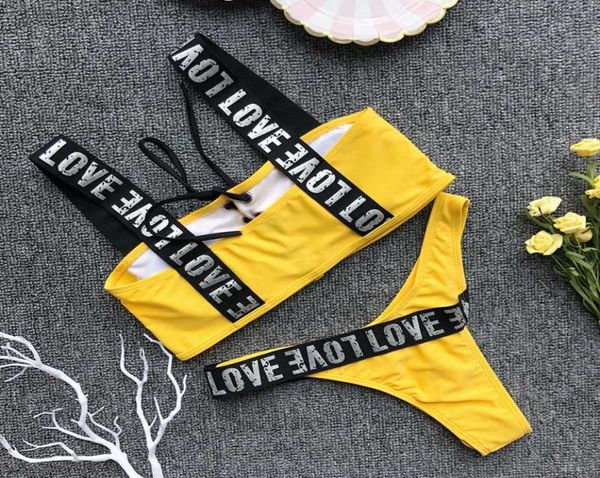 new push up brazilian bikini set lace up swimwear women cut out bandage letter print bikinis swimsuit biquini bathing suits6180006, White;black
new push up brazilian bikini set lace up swimwear women cut out bandage letter print bikinis swimsuit biquini bathing suits6180006, White;black