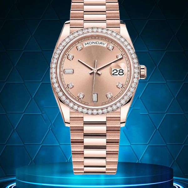 mens watch and womens watches classic 41mm automatic movement double calendar 904l stainless steel rose gold bracelet sapphire glass waterpr, Slivery;brown
mens watch and womens watches classic 41mm automatic movement double calendar 904l stainless steel rose gold bracelet sapphire glass waterpr, Slivery;brown