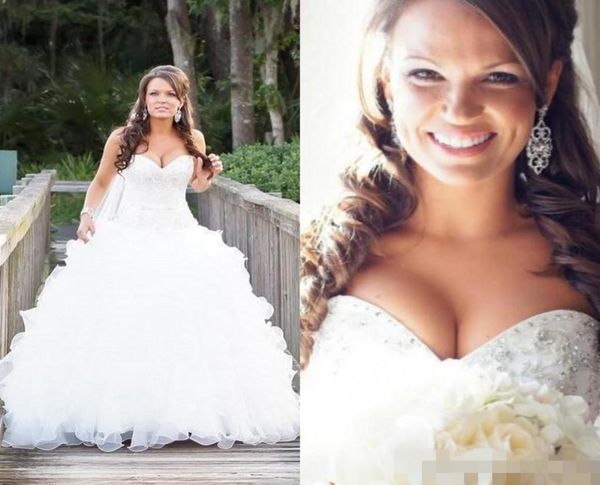 bling bridal gowns sweetheart wedding dresses organza crystal beaded real lace up on back3488371, White
bling bridal gowns sweetheart wedding dresses organza crystal beaded real lace up on back3488371, White