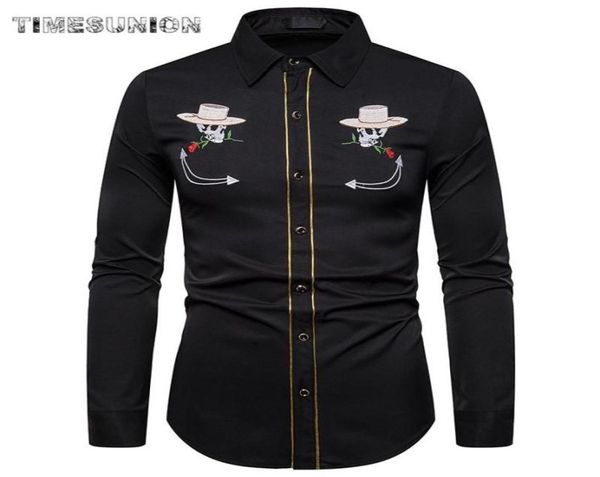 mens western cowboy shirt stylish embroidered slim fit long sleeve party shirts men brand design banquet button down shirt male8099531, White;black
mens western cowboy shirt stylish embroidered slim fit long sleeve party shirts men brand design banquet button down shirt male8099531, White;black