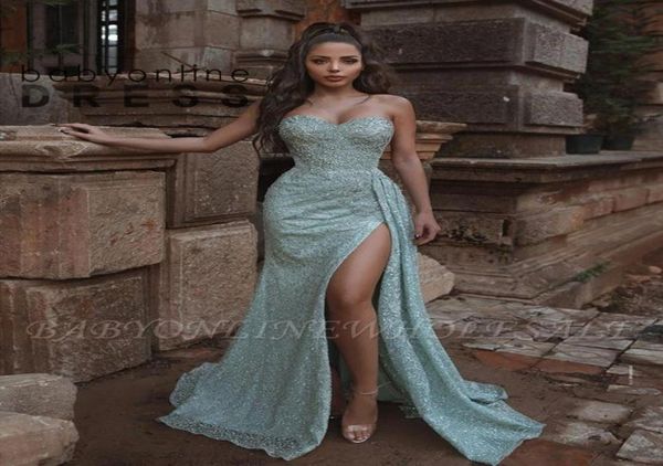 stunning mint green sequined glitered evening dresses with detachable skirt sweetheart backless high thigh split arabic afric2447670, Black;red
stunning mint green sequined glitered evening dresses with detachable skirt sweetheart backless high thigh split arabic afric2447670, Black;red
