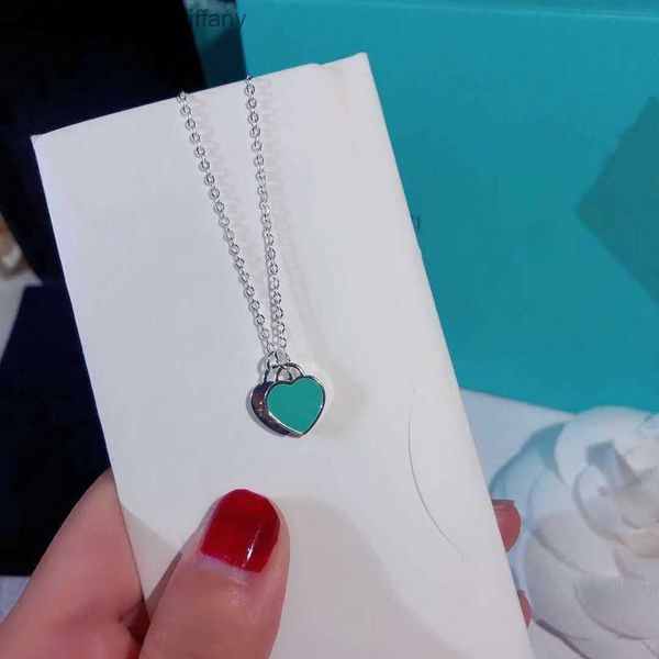 s925 silver original designer cute girls double heart pink green pendant choke necklace elegant women love tf engrave chain fashion wedding
s925 silver original designer cute girls double heart pink green pendant choke necklace elegant women love tf engrave chain fashion wedding