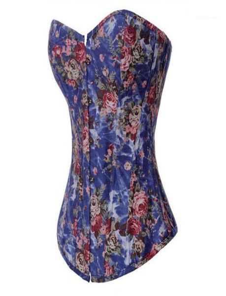 women gothic floral printed overbust waist trainer corset push up bustier11534928, Black;white
women gothic floral printed overbust waist trainer corset push up bustier11534928, Black;white