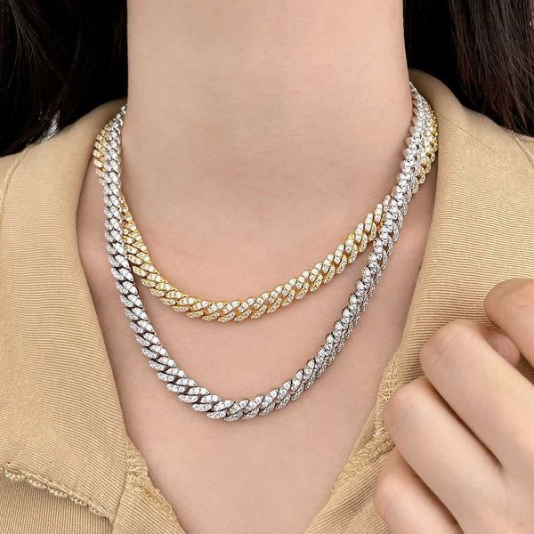 hip hop new trendy women 7mm moissanite cuban jewelry 925 sterling silver cuban necklace
hip hop new trendy women 7mm moissanite cuban jewelry 925 sterling silver cuban necklace