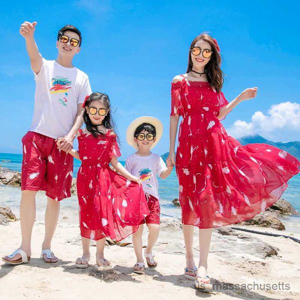 family matching outfits family matching outfits summer beach mum daughter red floral dresses dad son t-shirt family look couple outfits r230, Blue
family matching outfits family matching outfits summer beach mum daughter red floral dresses dad son t-shirt family look couple outfits r230, Blue