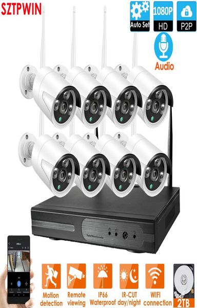8ch audio cctv system wireless 1080p nvr 8pcs 20mp ir outdoor p2p wifi ip cctv security camera system surveillance kit6229532
8ch audio cctv system wireless 1080p nvr 8pcs 20mp ir outdoor p2p wifi ip cctv security camera system surveillance kit6229532